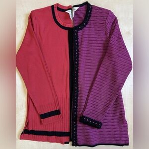 Exclusively Misook Women’s Sz Small Lot Of 2 Blazer Jacket Cardigan Open Front